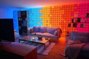 8. NANOLEAF MODULAR LIGHT PANELS