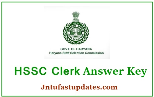hssc clerk answer key