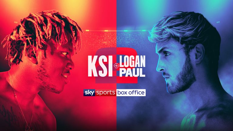 KSI vs. Logan Paul 2: Fight card, start time, odds, live stream, how to watch online