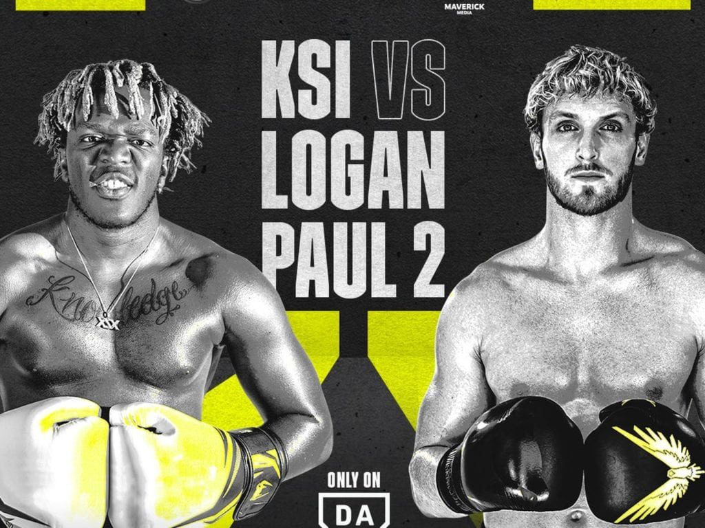 KSI vs. Logan Paul 2: Fight card, start time, odds, live stream, how to watch online