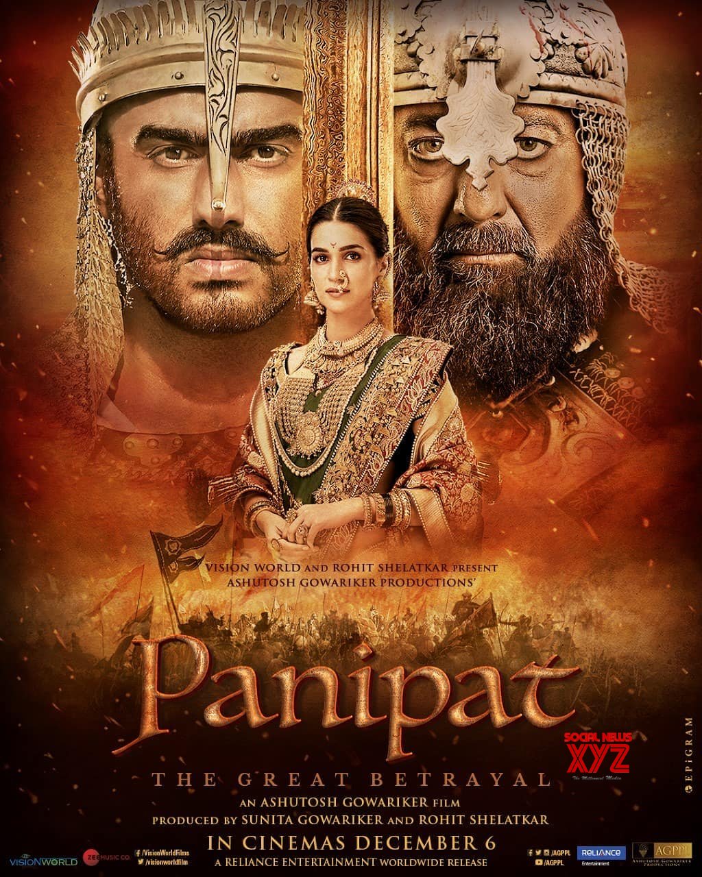Panipat Movie : Trailer, Release Date, Cast, And Description