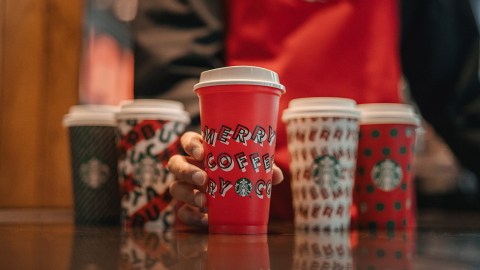 Starbucks is back with red cups. Grab Red Cups before Your Next FLight to Alaska