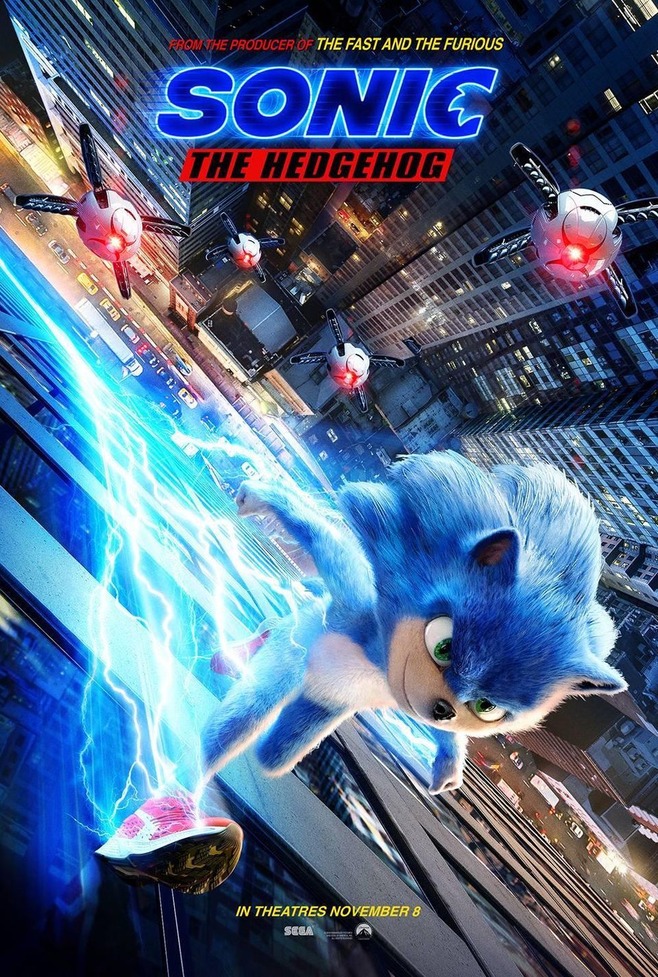 Sonic The Hedgehog Movie: Trailer, Release Date, Cast, & Description