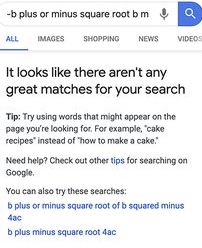Google Will Alert Whenever It Didnt Find A Confident Results