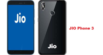 Reliance Jio Phone 3 : Full Speicifation, Price in India and Launch Date.