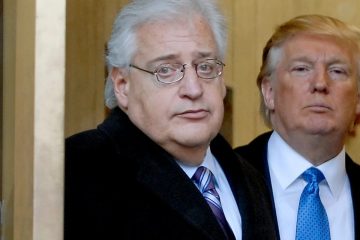 Trump’s Israel Ambassador Pick Under Scrutiny for 2016 Comments on Palestinians